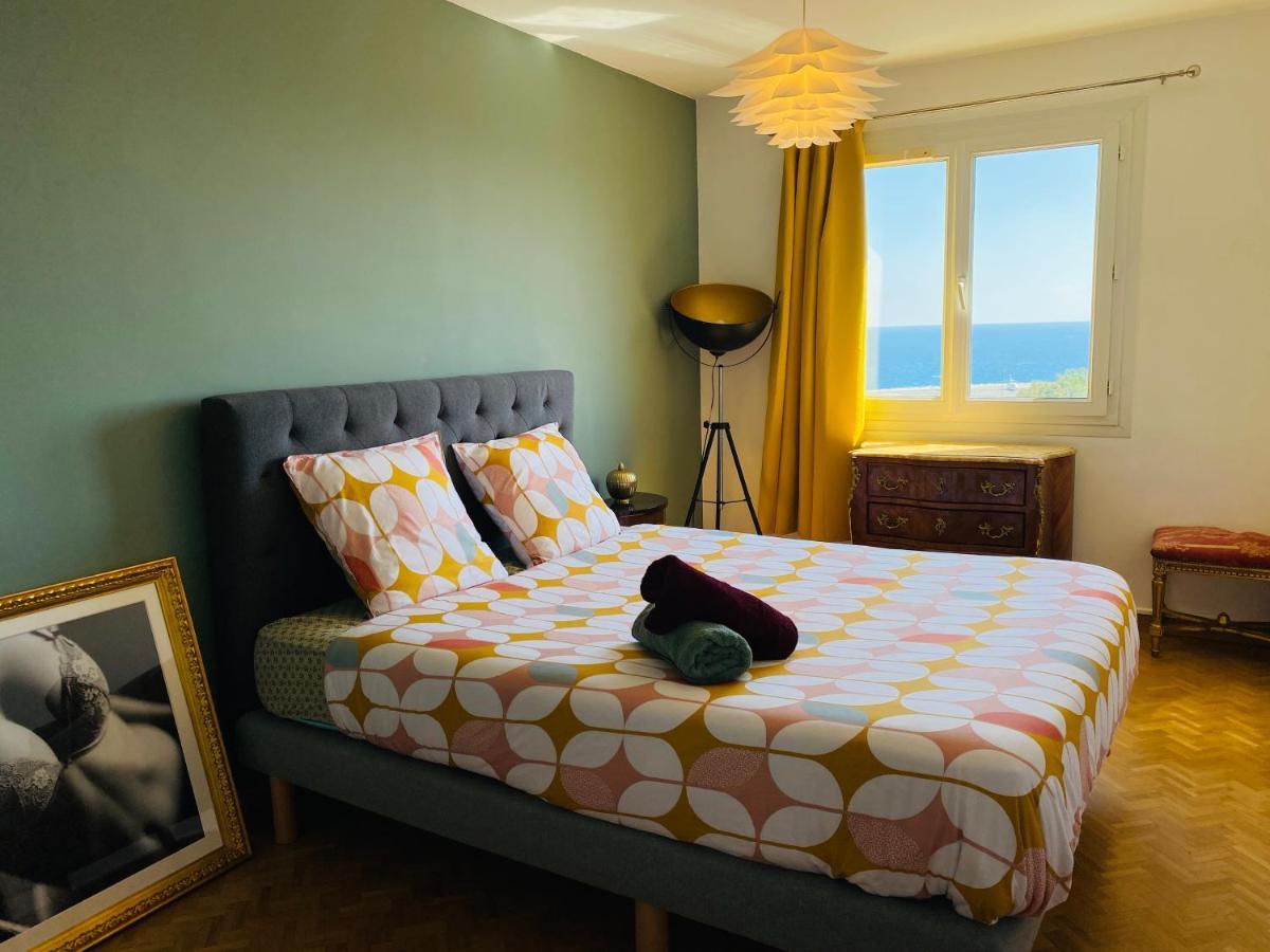 Panoramic Sea View - Air-Conditioning - Balcony - Tramway - 2 Bedrooms - Wifi - Fully Equipped Kitchen Nice Extérieur photo